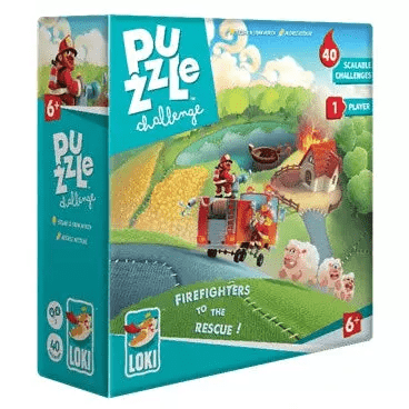 Puzzle Challenge: Fire Fighters to the Rescue 