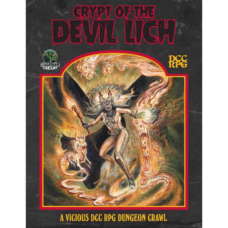 Crypt of the Devil Lich (DCC Edition) 