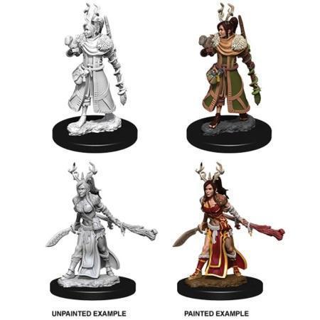 D&D: Nolzur's Marvelous Miniatures - Human Female Druid - Unpainted (WZK73701)