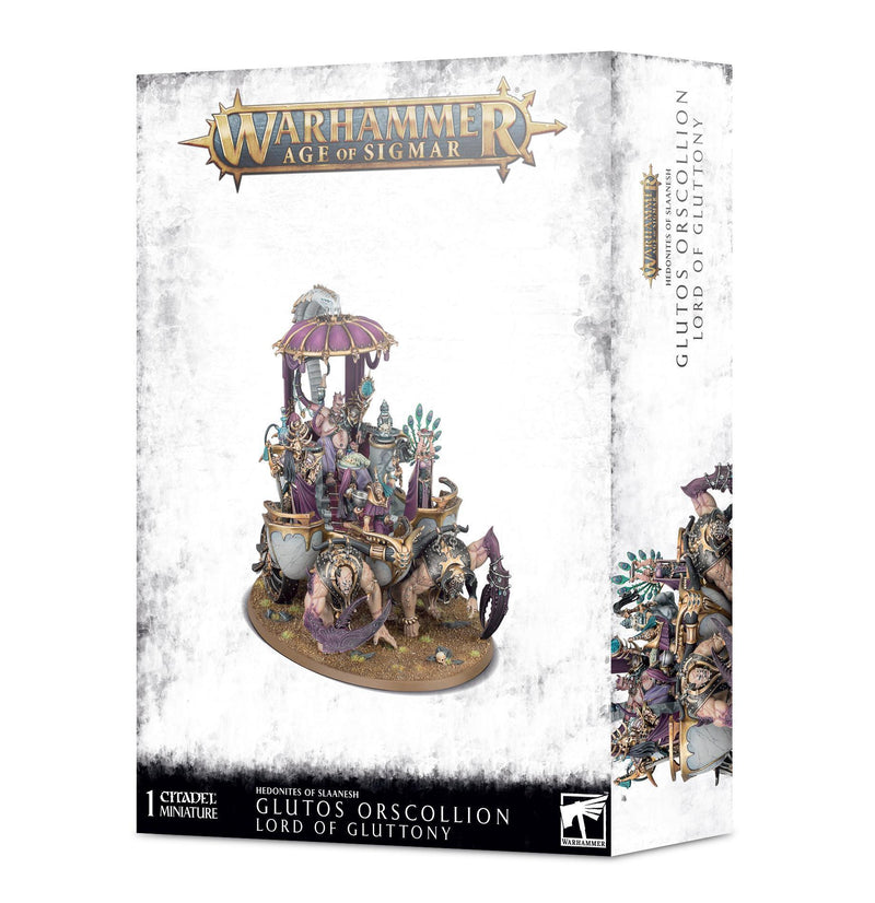 Games Workshop: Age of Sigmar - Hedonites of Slaanesh - Glutos Orscollion Lord of Gluttony (83-82) 