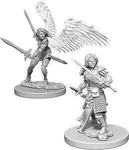 D&D Nolzur’s Marvelous Miniatures - Aasimar Female Paladin - Unpainted (WZK73343)