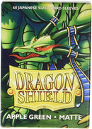 Dragon Shield: Deck Protector Sleeves - Japanese Size Matte Apple Green (60)