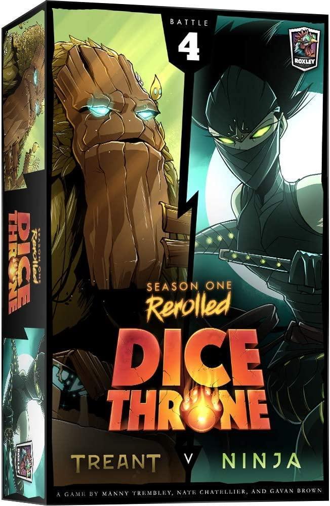 Dice Throne - Season One ReRolled - Treant vs Ninja Board Games 