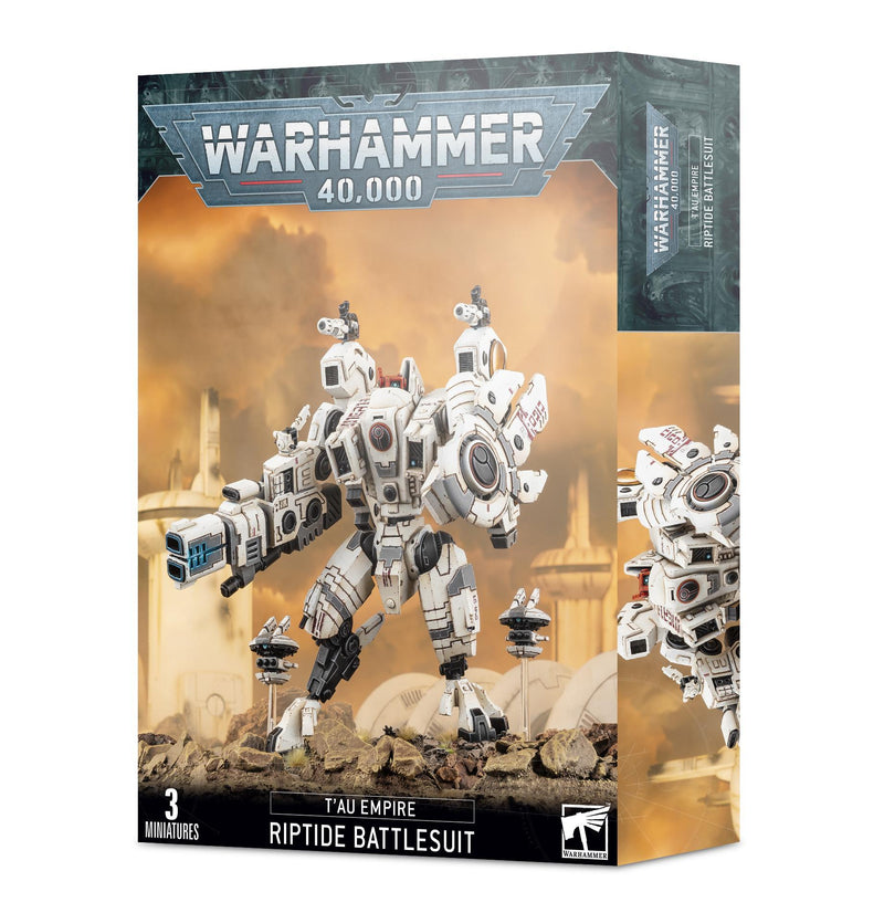 Games Workshop: Warhammer 40,000 - T'au Empire - XV104 Riptide Battlesuit (56-13) Tabletop Miniatures 