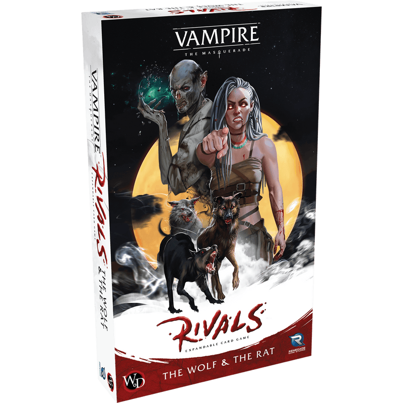 Vampire The Masquerade Rivals ECG: The Wolf & The Rat Expansion 