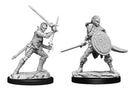 Pathfinder Deep Cuts Miniatures - Female Elf Fighter - Unpainted