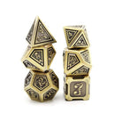 Foam Brain Games: Alchemist Metals RPG Dice Set: Gold 
