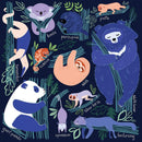 Mudpuppy Puzzles: Tree-Dwelling Slowpokes - 500 Piece Puzzle