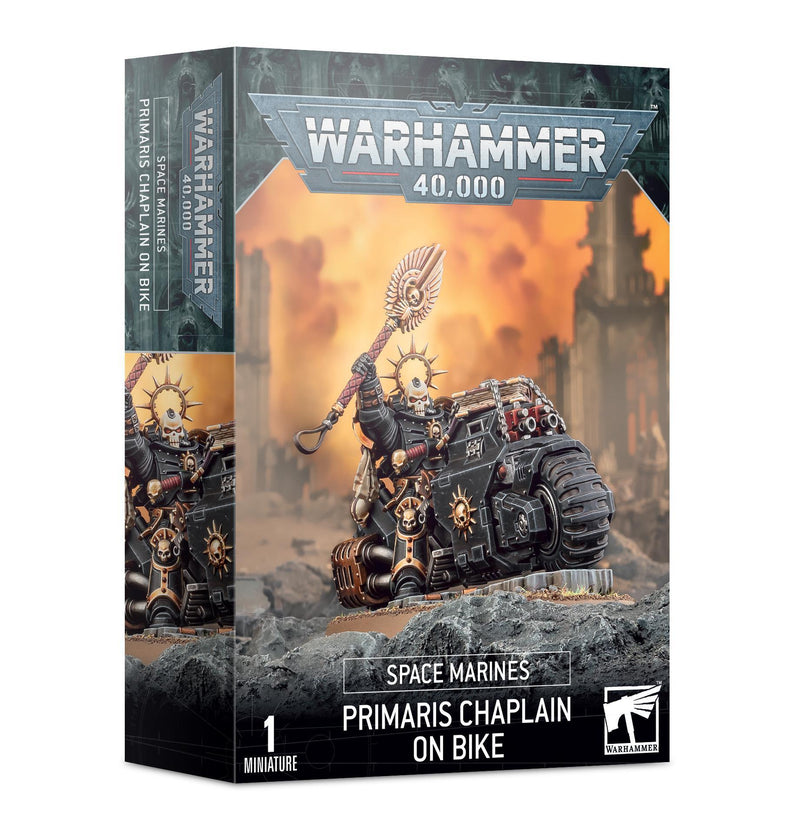 Games Workshop: Warhmamer 40k - Primaris Chaplain on Bike (48-31)