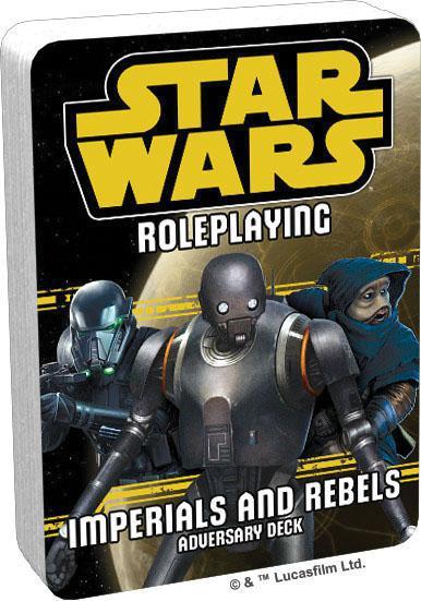 Star Wars RPG - Adversary Deck - Imperials and Rebels III Deck 