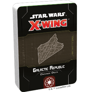Star Wars X-Wing: 2nd Edition - Galactic Republic Damage Deck