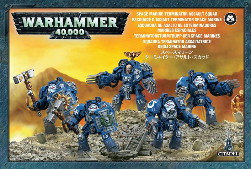 Games Workshop: Warhammer 40,000 - Space Marines - Terminator Assault Squad (48-34) 