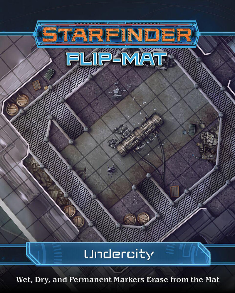 Starfinder Flip-Mat: Undercity