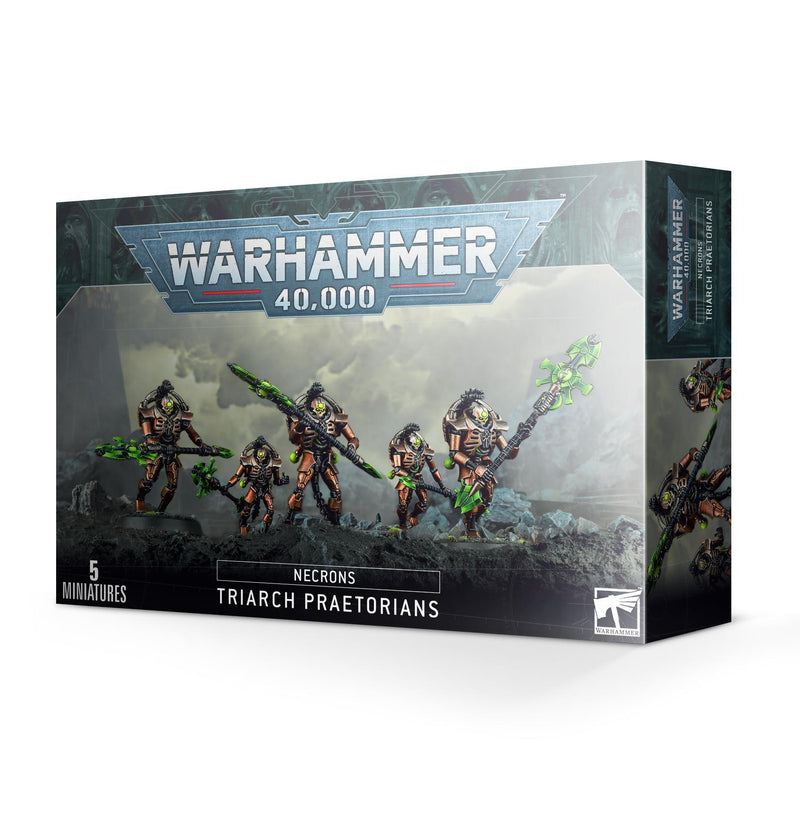 Games Workshop: Warhammer 40,000 - Necrons - Triarch Praetorians (49-07) Tabletop Miniatures 