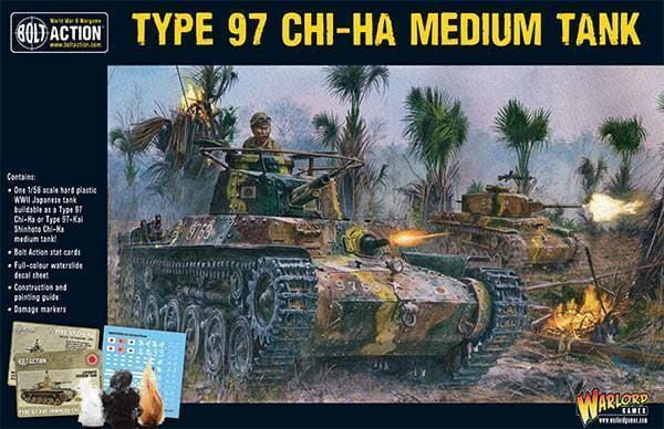 Bolt Action: Japanese Type 97 Chi-Ha Medium Tank 