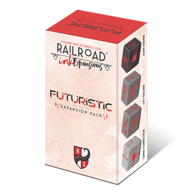 Railroad Ink Challenge: Futuristic Expansion Dice Pack 