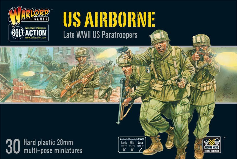 Bolt Action: US Airborne Boxed Set (plastic)