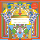 Galison Puzzles: Frank Lloyd Wright - Imperial Hotel Peacock Rug - 500 Piece Foil Puzzle