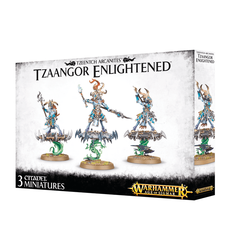 Games Workshop: Age of Sigmar - Tzaangor Enlightened (83-74) Tabletop Miniatures 