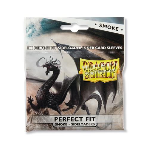 Dragon Shield: Deck Protector Inner Sleeves - Standard Size Inner Sleeve Perfect Fit Smoke (100)