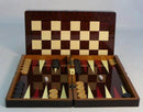 Simple Wood Grain Decoupage Folding Backgammon