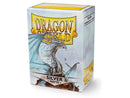 Dragon Shield: Deck Protector Sleeves - Standard Size Matte Silver (100)