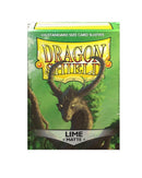 Dragon Shield: Deck Protector Sleeves - Standard Size Matte Lime (100) 
