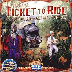 Ticket to Ride Map Collection: Volume 3 - The Heart of Africa - Days of Wonder 
