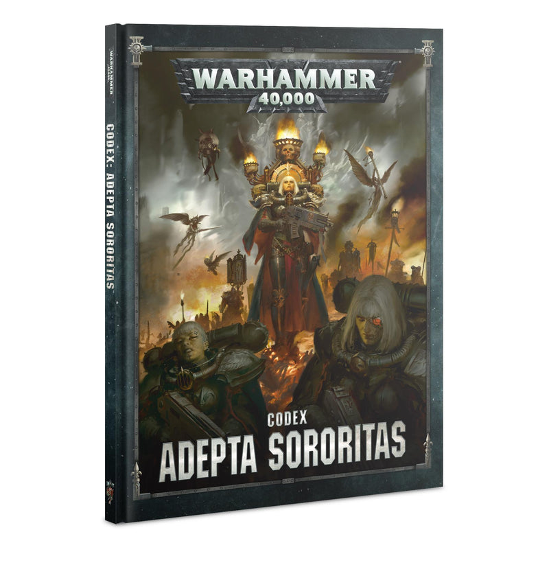 Games Workshop: Warhammer 40,000 - Adepta Sororitas Codex (8th Edition) (52-01) Tabletop Miniatures 