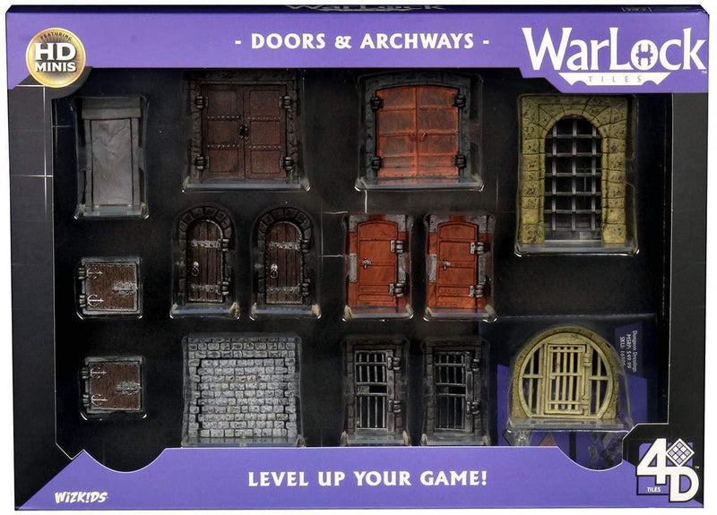 WizKids: Warlock Tiles - Doors & Archways