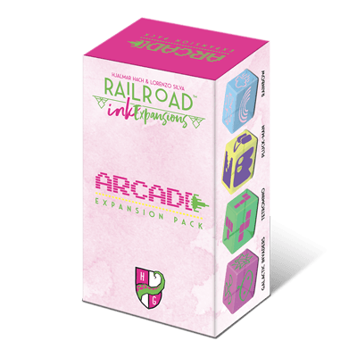 Railroad Ink Challenge: Arcade Expansion Dice Pack 