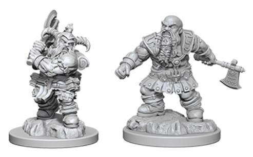 D&D Nolzur’s Marvelous Miniatures - Male Dwarf Barbarian - Unpainted (WZK73391)