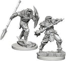 D&D Nolzur’s Marvelous Miniatures - Dragonborn Male Fighter w/ Spear - Unpainted (WZK73340)