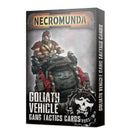 Games Workshop: Necromunda - Goliath Vehicle Gang Tactics Cards (301-09) 