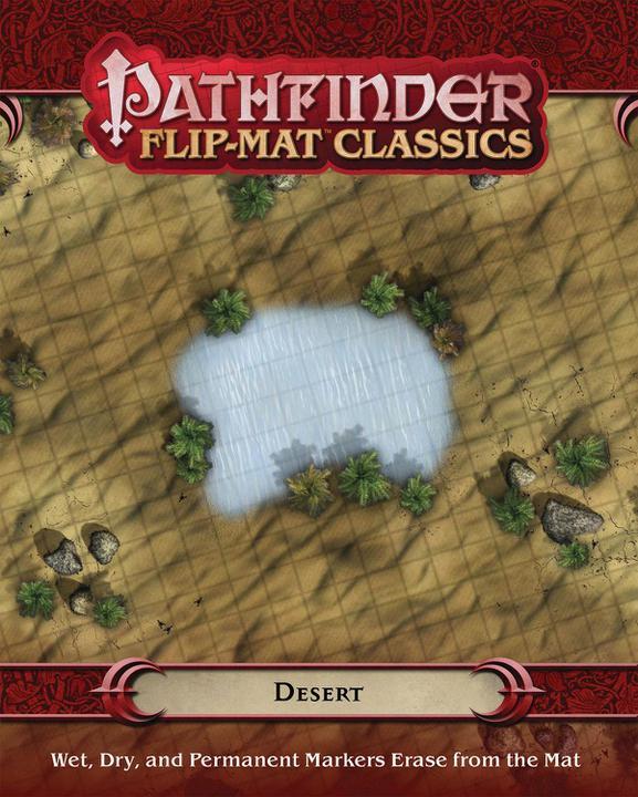 Pathfinder RPG: Flip-Mat Classics -Desert