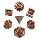 Forged Gaming: Dragon Wrath - 7 Set of Metal Dice 