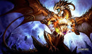 GamerMats: 'Artifact Dragon' 14"x24"&1/8" Stitched Gaming Playmat 