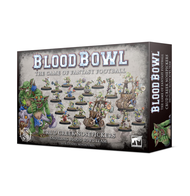 Games Workshop: Blood Bowl - Crud Creek Nosepickers - Snotling Team (202-01) Tabletop Miniatures 