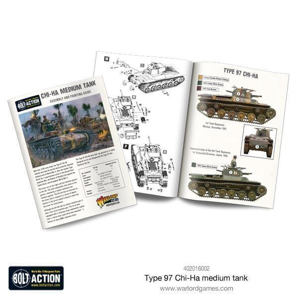 Bolt Action: Japanese Type 97 Chi-Ha Medium Tank 