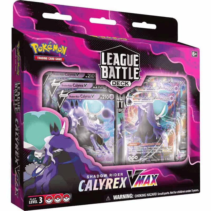 Pokemon TCG: Calyrex VMAX League Battle Deck Shadow Rider Calyrex VMAX League Battle Deck 