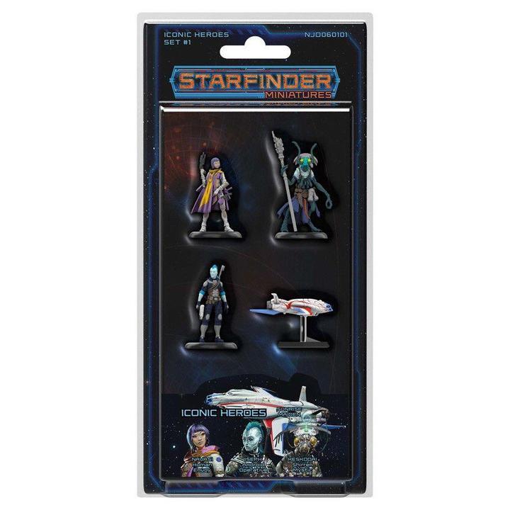 Starfinder RPG: Miniatures - Iconic Heroes Set 1