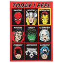 Today I Feel Super Hero Chart Wall Hang w/ Magnet
