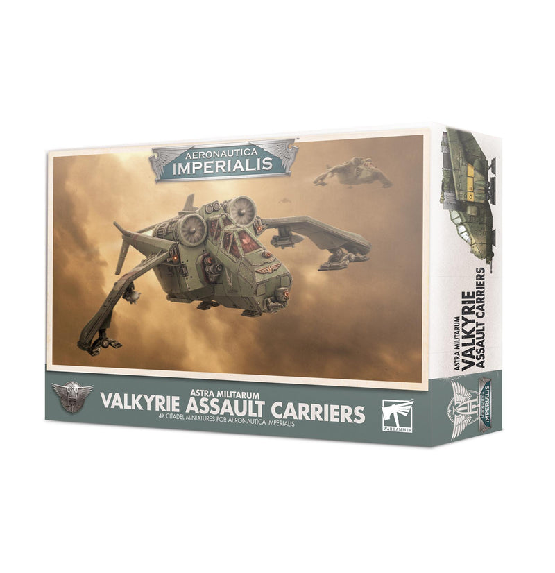Games Workshop: Aeronautica Imperialis - Valkyrie Assault Carriers (500-31) Tabletop Miniatures 