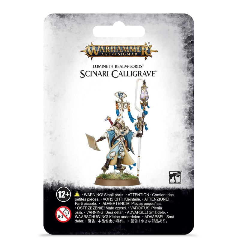 Games Workshop: Age of Sigmar - Lumineth Realm-Lords - Scinari Calligrave (87-13) Tabletop Miniatures 