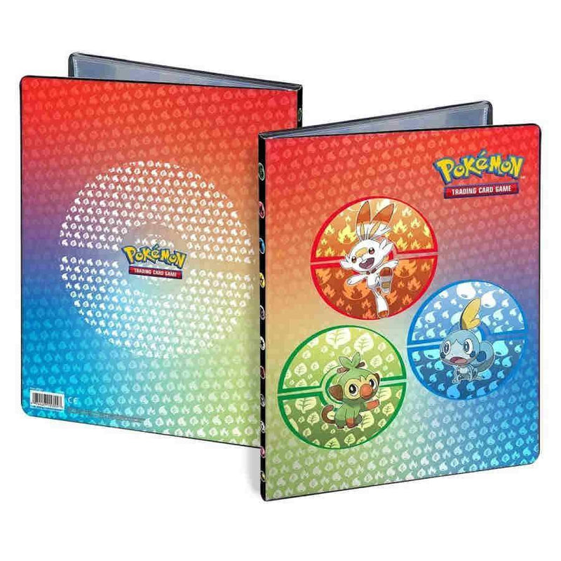 Ultra Pro: 9-Pocket Portfolio 'Galar Starters' - For Pokemon TCG Binders 