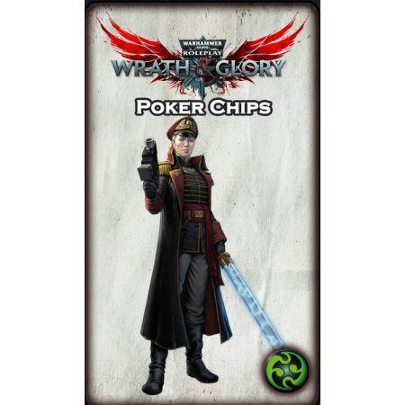 Warhammer 40K Wrath & Glory RPG - Wrath Tokens - Poker Chips