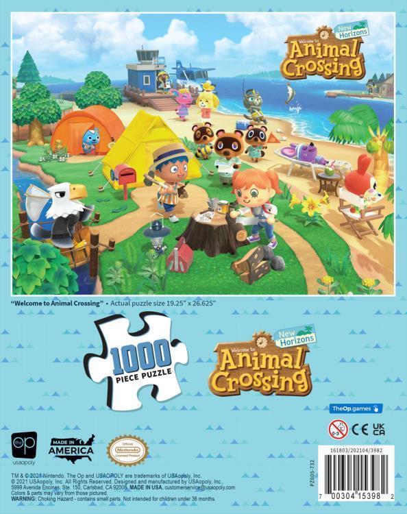 Animal Crossing: Welcome to Animal Crossing - 1000 Piece Puzzle 
