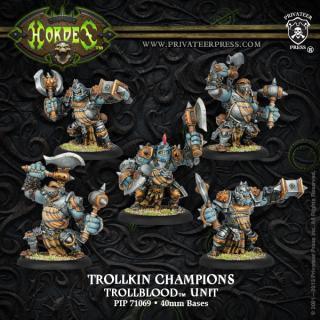 Hordes: Trollblood - Trollkin Champions (Plastic)