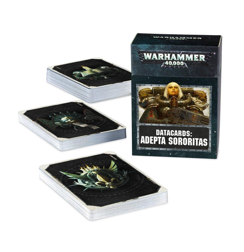 Games Workshop: Warhammer 40,000 - Adepta Sororitas Datacards (8th Edition) Tabletop Miniatures 