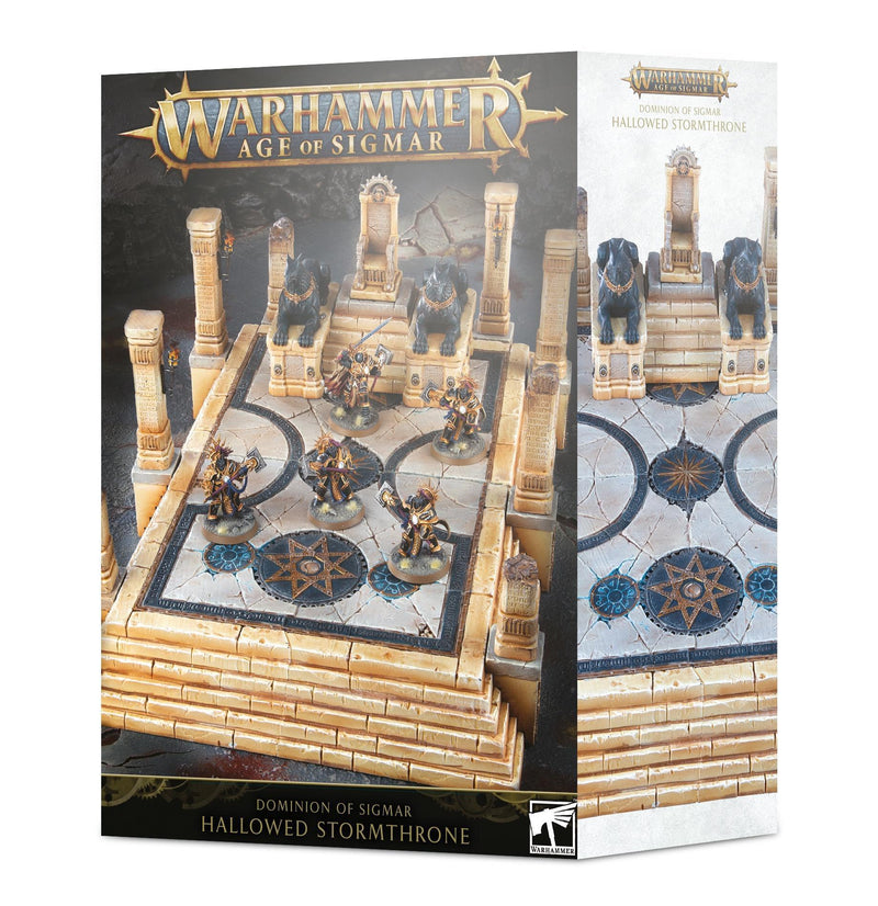 Games Workshop: Age of Sigmar - Dominion of Sigmar - Hallowed Stormthrone (64-85) Tabletop Miniatures 